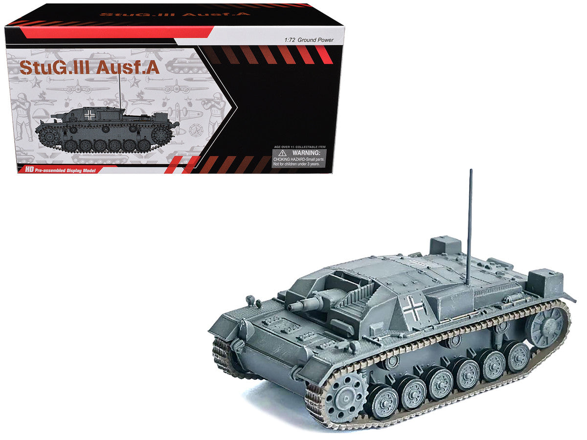 Germany StuG.III Ausf.A Tank "LAH France" (1940) "NEO Dragon Armor" Series 1/72 Plastic Model by Dragon Models-2